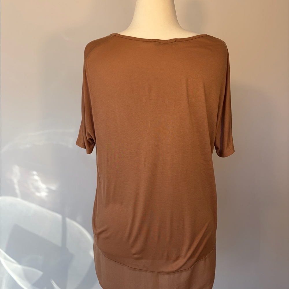 The Row Brown Tee Shirt - Picture 2 of 3